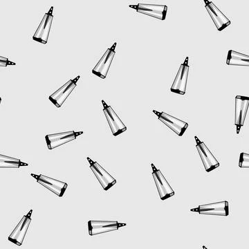 Seamless pattern data rain gauge cartoon vector Stock Illustration