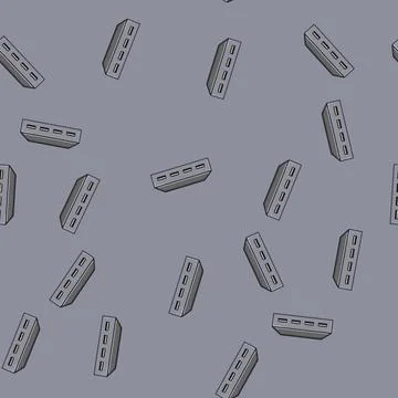 Seamless pattern data usb hub cartoon vector Stock Illustration