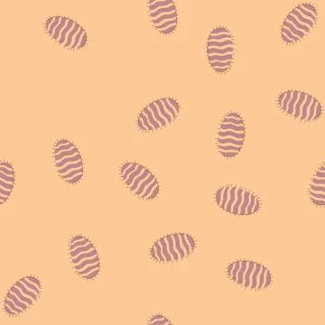 Seamless pattern decor area rug cartoon vector 스톡 일러스트