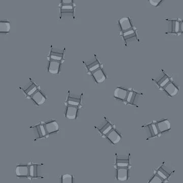 Seamless pattern decor armchair chair cartoon vector Stock Illustration