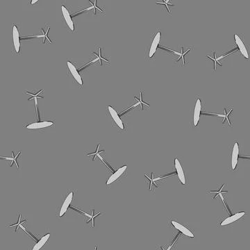 Seamless pattern decor metal table cartoon vector Illustrazione stock