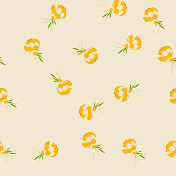 Seamless pattern decor vase flower cartoon vector Illustrazione stock