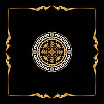 Seamless pattern decorated with chains and pearls. Stock Illustration