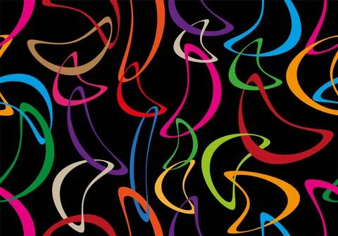 Seamless pattern decorated with chains and pearls. Stock Illustration