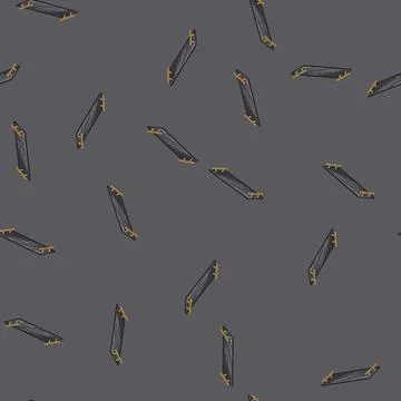 Seamless pattern decoration marble tray cartoon vector 库存插图
