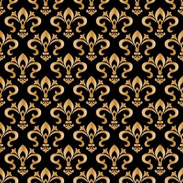 Seamless pattern of decorative elements, for texture, textiles and simple bac Illustrazione stock
