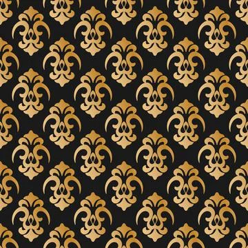 Seamless pattern of decorative elements, for texture, textiles and simple bac Illustrazione stock