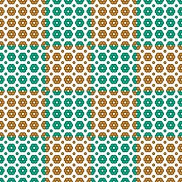 Seamless pattern with decorative flowers Stockillustratie