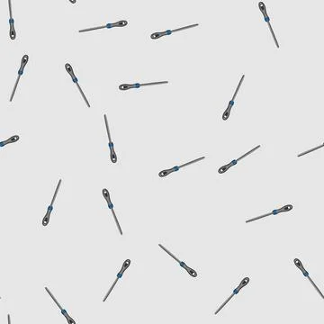 Seamless pattern decrypt file tool cartoon vector Stock Illustration