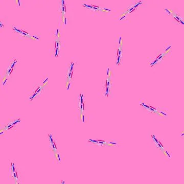 Seamless pattern defect glitch error cartoon vector Stock Illustration