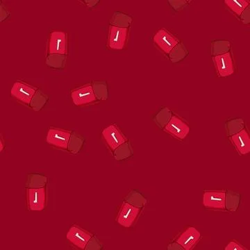 Seamless pattern delivery mailbox letter cartoon vector Stockillustratie