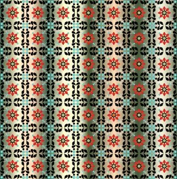 Seamless pattern design 01 Illustrazione stock