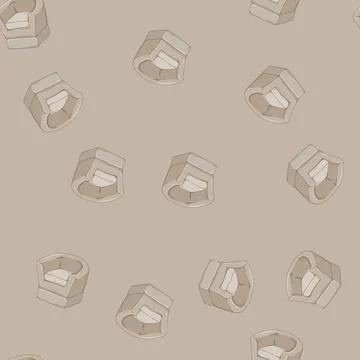 Seamless pattern design armchair chair cartoon vector Illustrazione stock