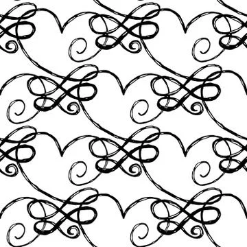 Seamless pattern. Design element Stock Illustration