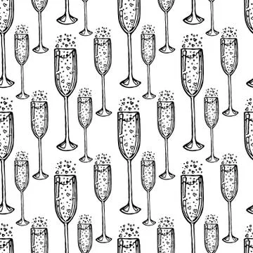 Seamless pattern. Design element Stock Illustration