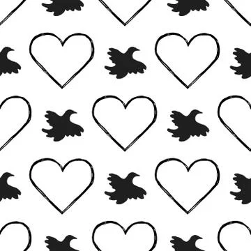 Seamless pattern. Design element Illustrazione stock
