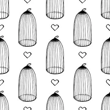 Seamless pattern. Design element Stock Illustration