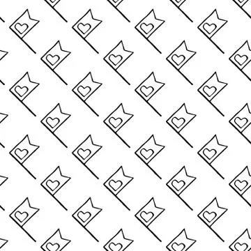Seamless pattern. Design element Stock Illustration