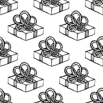 Seamless pattern. Design element Stock Illustration