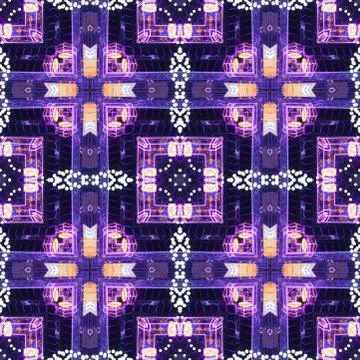 A seamless pattern, a design element for a website or blog post. Textiles, wa Foto stock