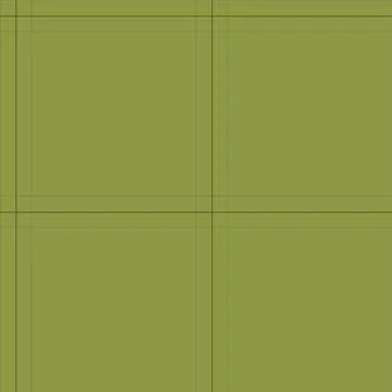 Seamless pattern design features olive green simple crossing grid lines Stock Illustration