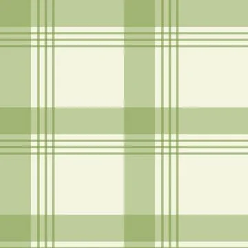 Seamless pattern design features pale soft olive green stripes with geometric 스톡 일러스트