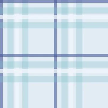 Seamless pattern design features soft blue and white intersecting lines Stock Illustration