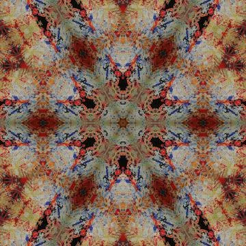 Seamless pattern design of the oriental carpet texture Foto stock