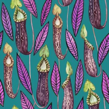 Seamless pattern for design of textile and wallpaper. Colorful neon psychedelic Illustrazione stock