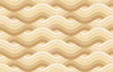 Seamless pattern design, Water wave in traditional oriental Chinese and Jap.. Stock Illustration