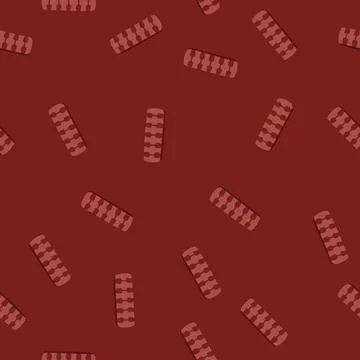 Seamless pattern desk cable organizer cartoon vector Stock Illustration