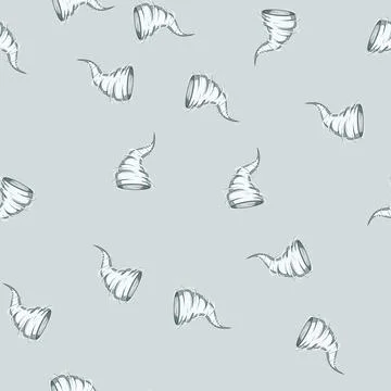 Seamless pattern destruction tornado cartoon vector 스톡 일러스트