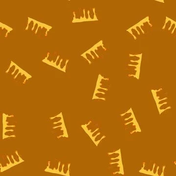 Seamless pattern detergent dripping oil stain cartoon vector Stock Illustration
