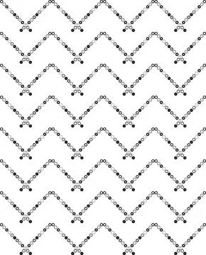 Seamless pattern of diagonal circles for websites, postcards, textiles. Stockillustratie