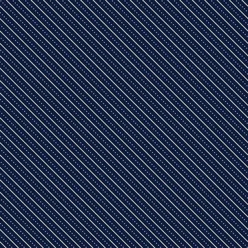Seamless pattern with diagonal lines on blue background Stock Illustration