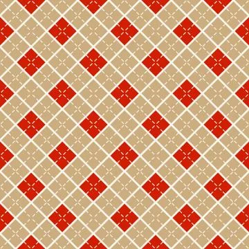 Seamless pattern with diamonds. Vector background. Stock Illustration