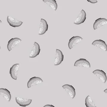 Seamless pattern diet marble bowl cartoon vector 库存插图