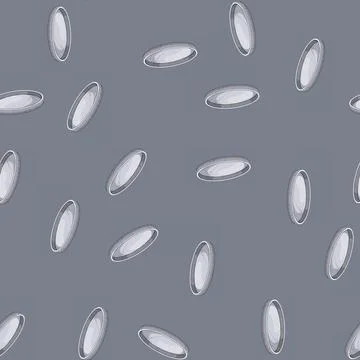 Seamless pattern diet marble tray cartoon vector 库存插图