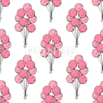 Balloon Strings Stock Vector Illustration and Royalty Free Balloon Strings  Clipart