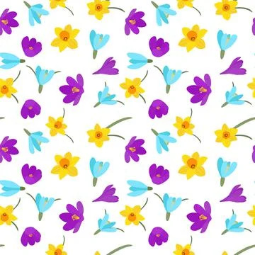 Seamless pattern with different colors. Seamless repeating pattern Stock Illustration