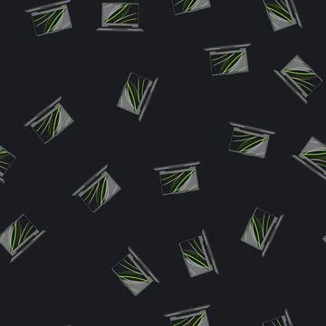 Seamless pattern digital laptop gaming cartoon vector Stock Illustration