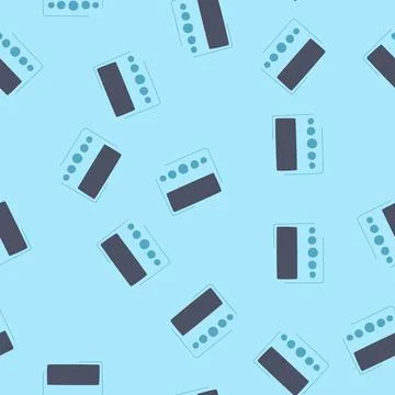 Seamless pattern digital mp3 player cartoon vector Stockillustratie