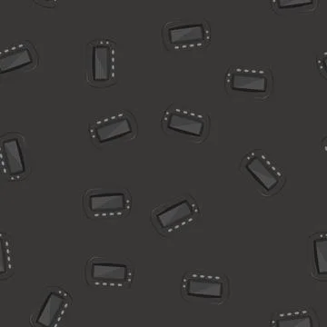 Seamless pattern digital smart thermostat cartoon vector 스톡 일러스트