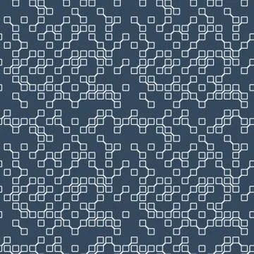 Seamless pattern in the digital style of the motherboard 스톡 일러스트