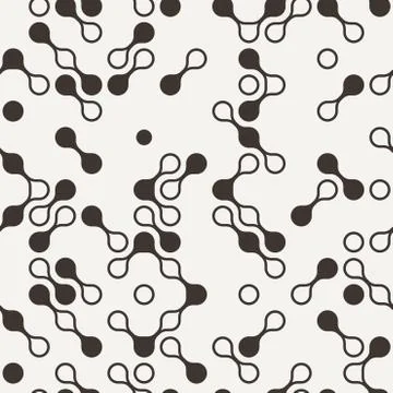 Seamless pattern in the digital style of the motherboard 스톡 일러스트