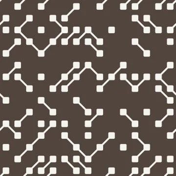 Seamless pattern in the digital style of the motherboard 库存插图