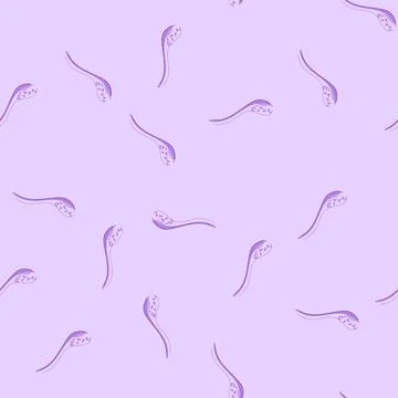 Seamless pattern dining ceramic soup spoon cartoon vector Stock Illustration