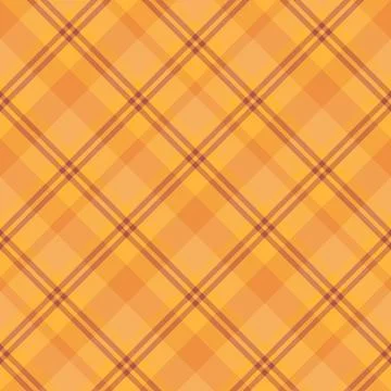 Seamless pattern in discreet orange and brick red colors for plaid, fabric, 스톡 일러스트