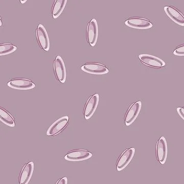 Seamless pattern dish plate white cartoon vector Stock Illustration