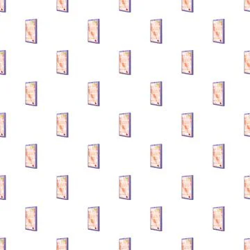 Seamless pattern displaying tablets with gps navigation maps 스톡 일러스트
